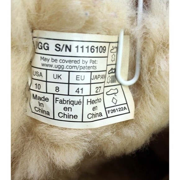 UGG Classic Ultra Mini size 10 Chestnut Men's Suede Slip On Boots  1116109 - Picture 6 of 15